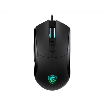 MSI Forge GM320 Gaming-Maus Schwarz USB - Maus - Optisch