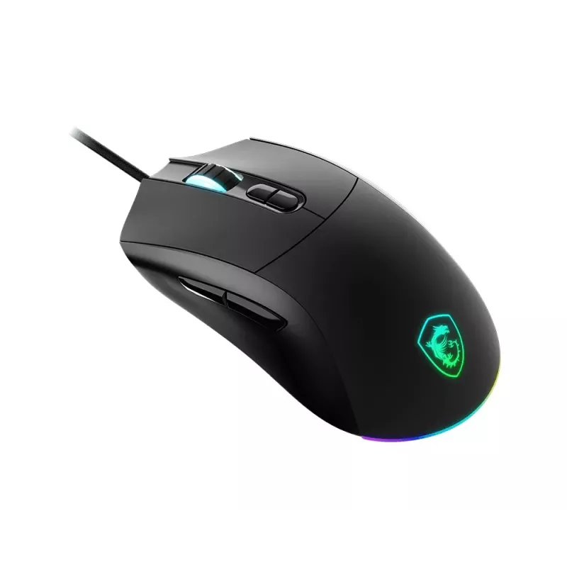 MSI Forge GM320 Gaming-Maus Schwarz USB - Maus - Optisch