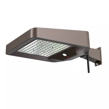 Glovii Autarke solarbetriebene LED-Straßenleuchte mit App-Steuerung, PIR-Sensor und hohem Lichtstrom
