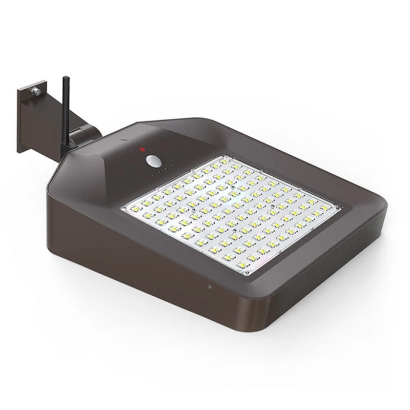 Glovii Autarke solarbetriebene LED-Straßenleuchte mit App-Steuerung, PIR-Sensor und hohem Lichtstrom