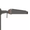 Glovii Autarke solarbetriebene LED-Straßenleuchte mit App-Steuerung, PIR-Sensor und hohem Lichtstrom