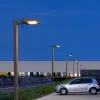 Glovii Autarke solarbetriebene LED-Straßenleuchte mit App-Steuerung, PIR-Sensor und hohem Lichtstrom