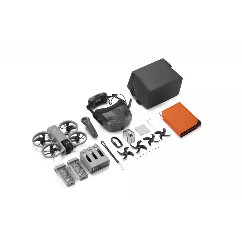 DJI Avata 360 Motion Fly More Combo mit Goggles N3 – 64 MP 360° Kamera-Drohne mit 4 Rotoren