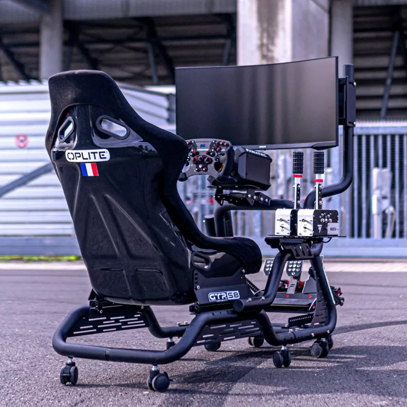 OPLITE Cockpit GTR S8 Infinity schwarz Einzelhandel (Speditionslieferung)