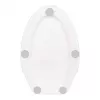 Jamara BAY Hundetöpfchen 21,5 cm Sitzhöhe Max. 25 kg Weiß