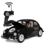 Jamara VW Beetle RC Diecast 1:18 schwarz 27 MHz – ferngesteuertes elektrisches RC-Auto