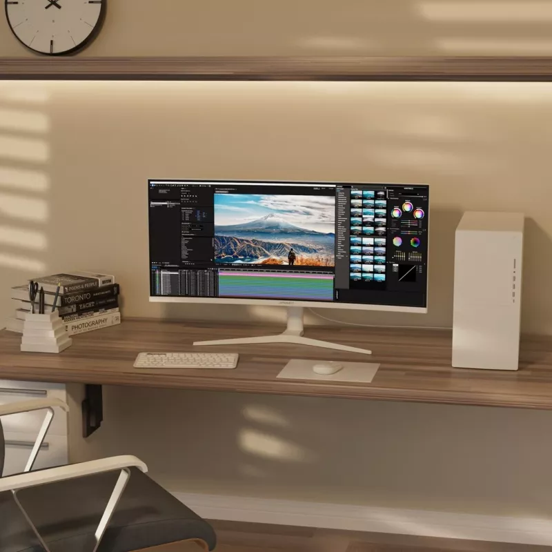JAPANNEXT JN-IPS340UWQHD60C-C65W-HS-W curved UWQHD