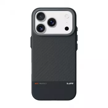 Laut Kev Protect - Hülle mit Ständer für iPhone 17 Pro kompatibel mit MagSafe (schwarz)