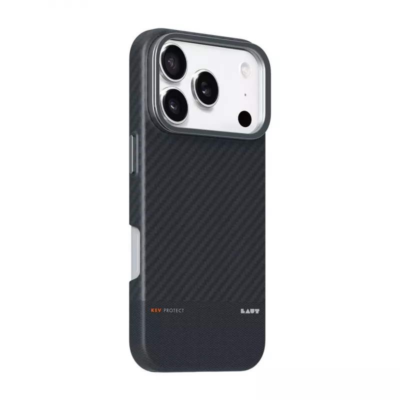 Laut Kev Protect - Hülle mit Ständer für iPhone 17 Pro kompatibel mit MagSafe (schwarz)