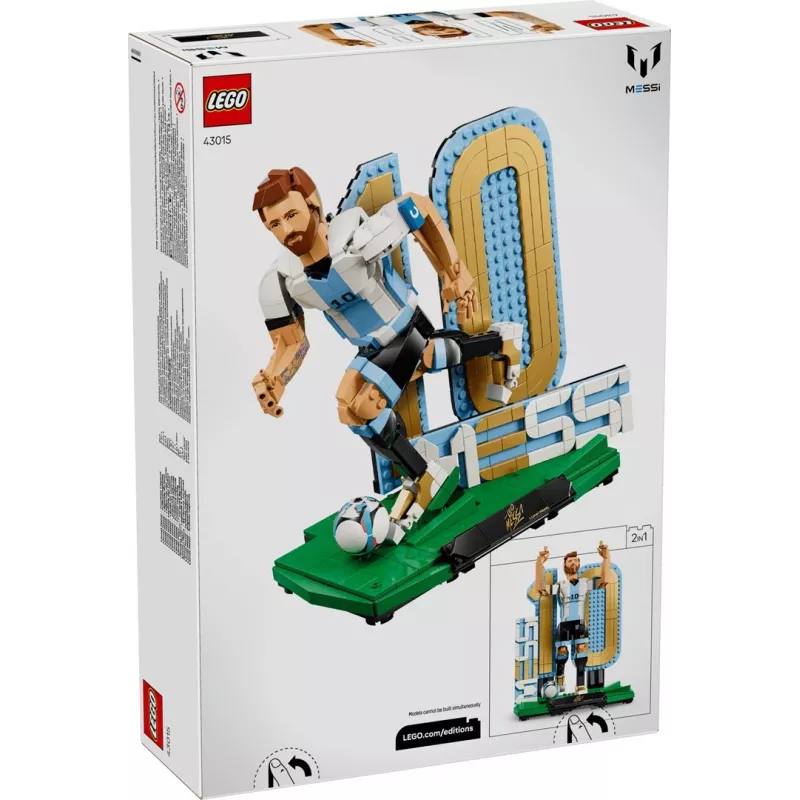 LEGO Editions Sports 43015 Lionel Messi — Fußballlegende