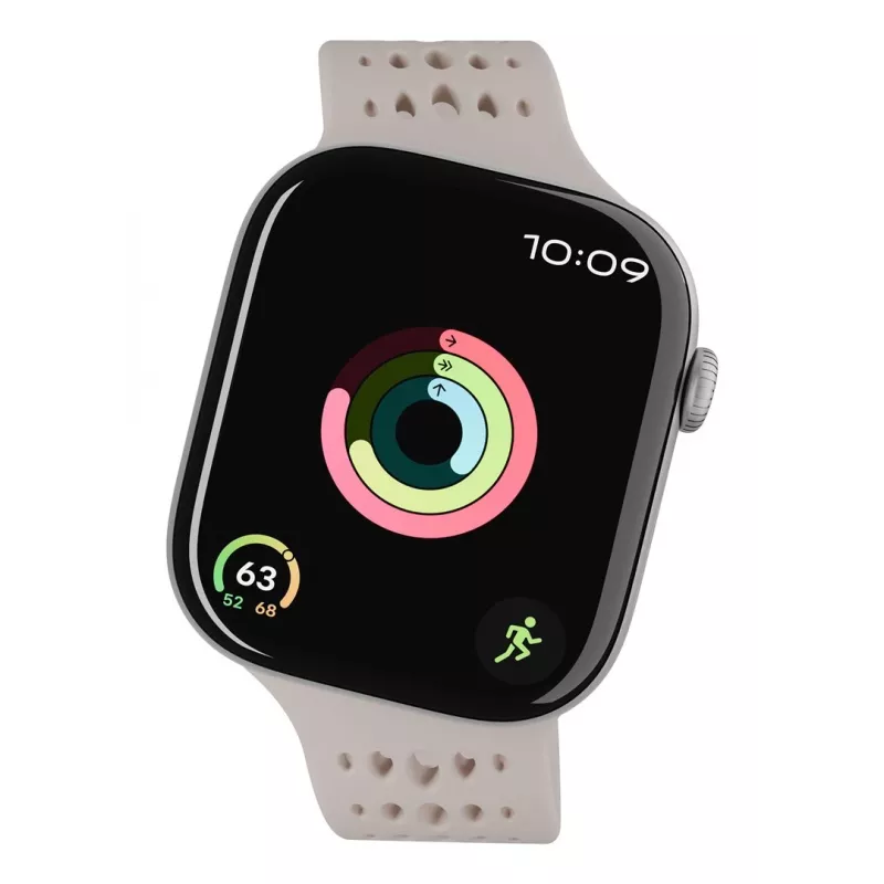 Decoded Silicone Ares O Band – Silikonarmband für Apple Watch 40/42 mm (clay)