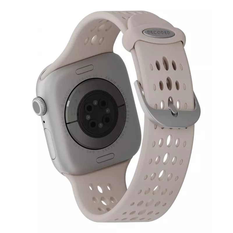 Decoded Silicone Ares O Band – Silikonarmband für Apple Watch 40/42 mm (clay)
