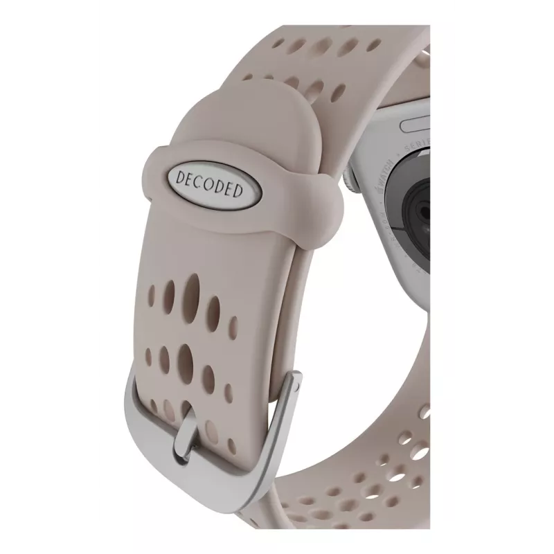 Decoded Silicone Ares O Band – Silikonarmband für Apple Watch 40/42 mm (clay)