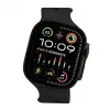 Decoded Silicone Ares Splice Band - Silikon-Armband für Apple Watch 44/46/49 mm (schwarz)