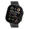 Decoded Silicone Ares O Band - Silikonarmband für Apple Watch 44/46/49 mm (schwarz)
