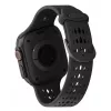 Decoded Silicone Ares O Band - Silikonarmband für Apple Watch 44/46/49 mm (schwarz)