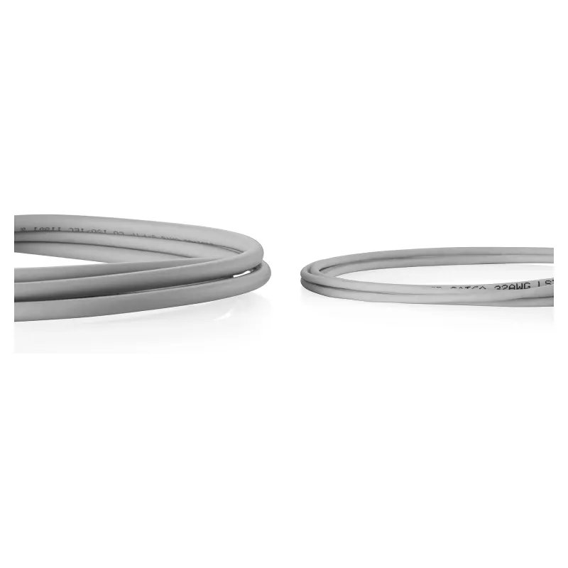 CAT 6 U-UTP schlank Patchkabel, 0,3 m, Grau