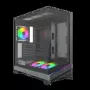 Montech Sky 3 PC-Gehäuse, Midi-Tower, ATX, ARGB, Tempered Glass – schwarz