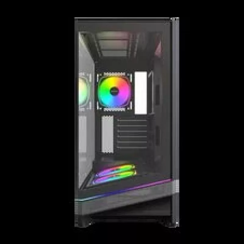 Montech Sky 3 PC-Gehäuse, Midi-Tower, ATX, ARGB, Tempered Glass – schwarz