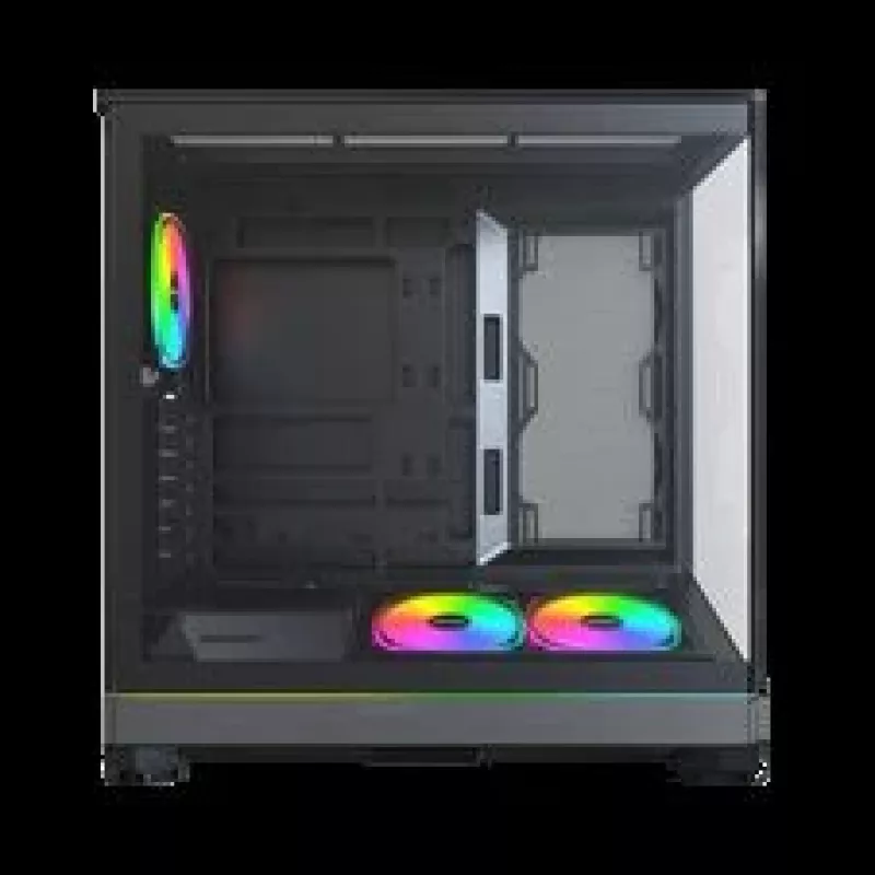Montech Sky 3 PC-Gehäuse, Midi-Tower, ATX, ARGB, Tempered Glass – schwarz