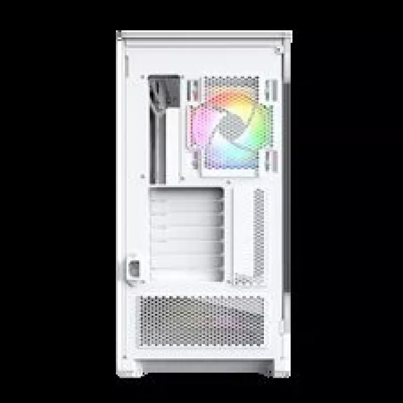 Montech Sky 3 PC-Gehäuse, Midi-Tower, ATX, ARGB, gehärtetes Glas – Weiß