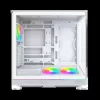 Montech Sky 3 PC-Gehäuse, Midi-Tower, ATX, ARGB, gehärtetes Glas – Weiß