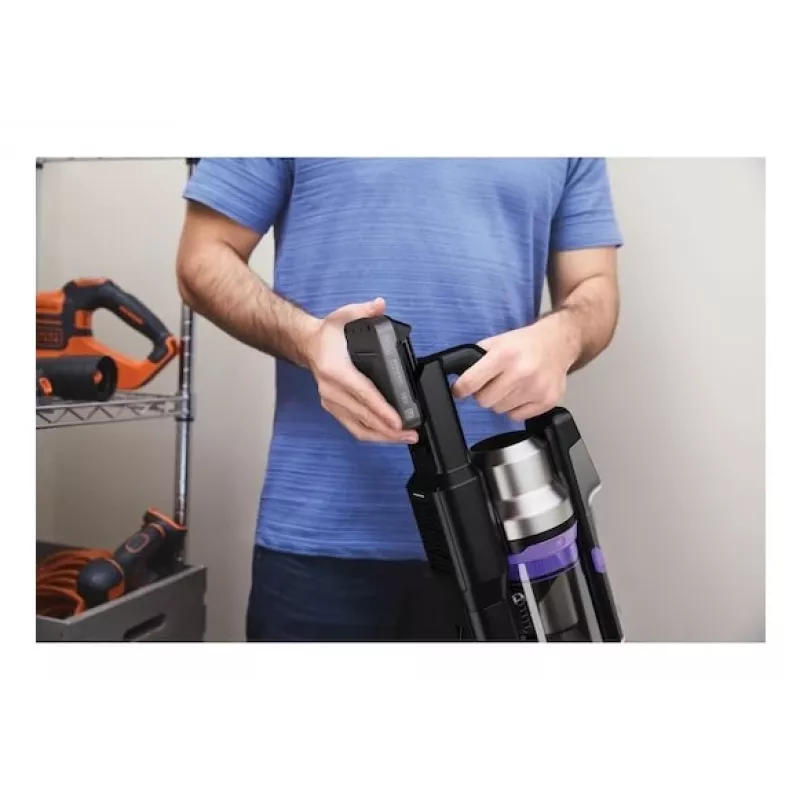 Schwarz & Decker BSV520BRP-QW Stabstaubsauger/Elektrobürste Akku Trocken Beutellos 0,65 L 2 Ah