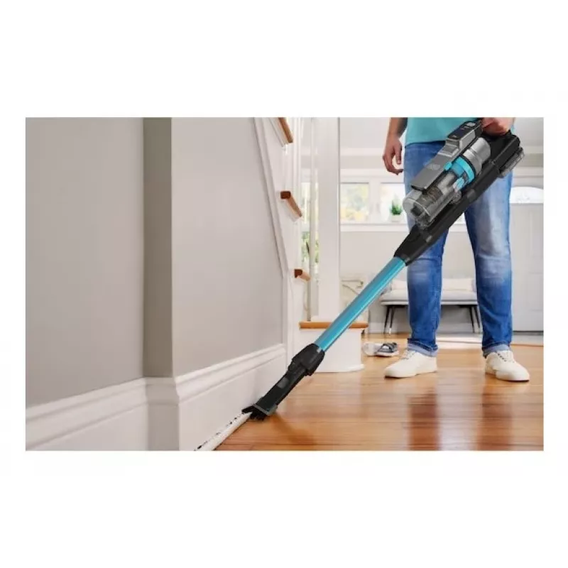 Schwarz & Decker BSV520BRB-QW Stielstaubsauger/Elektrobesen Akku Trocken Beutellos 0,65 L Blau 2 Ah