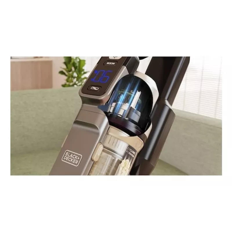 Schwarz & Decker BSV525BLP-QW Stabstaubsauger/Elektrobesen Akku Trocken Beutellos 0,65 l 2,5 Ah