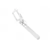 Selfie-Stick Monopod kabelgebunden weiß