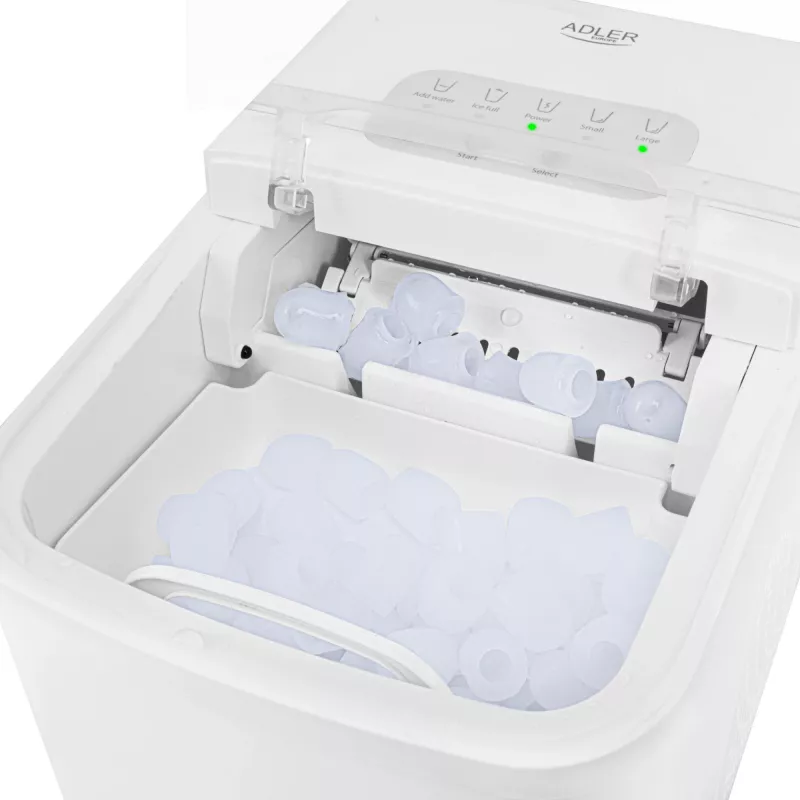 Adler Eiswürfelbereiter | AD 8800 | Leistung 105 W | Kapazität 1,4 l | Weiß