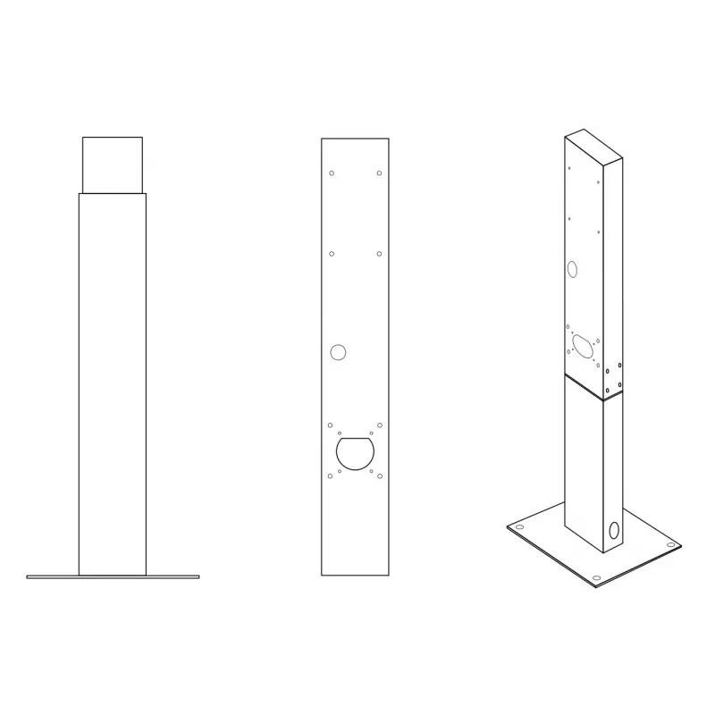 Greencell Standmontage für Wallbox