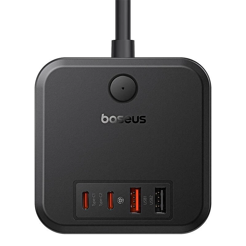 Baseus PowerCombo Universal Mehrfachsteckdose Inneneinsatz Schwarz