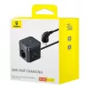 Baseus PowerCombo Universal Mehrfachsteckdose Inneneinsatz Schwarz