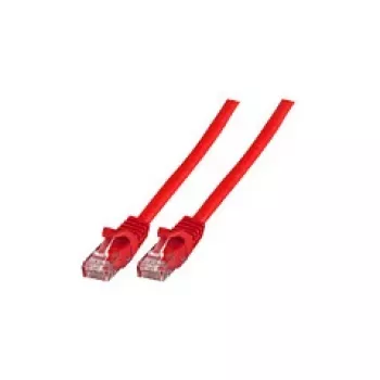 EFB RJ45 Patchkabel Cat.5e U/UTP LSZH CCA AWG24/7 Rot 10m