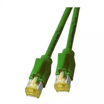 EFB RJ45 Patchkabel Cat.6A S/FTP LSZH Draka UC900 TM31 grün 0,25 m
