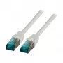 EFB RJ45 Patchkabel S/FTP Cat.6A LSZH 15,00 m Grau