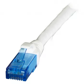 EFB RJ45 Patchkabel Cat.6A U/UTP LSZH Premium 500MHz weiß 15m