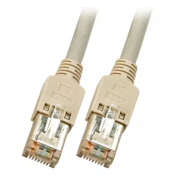 EFB RJ45 Patchkabel Cat.5e F/UTP LSZH Draka UC300 TM11 Grau 0,25m