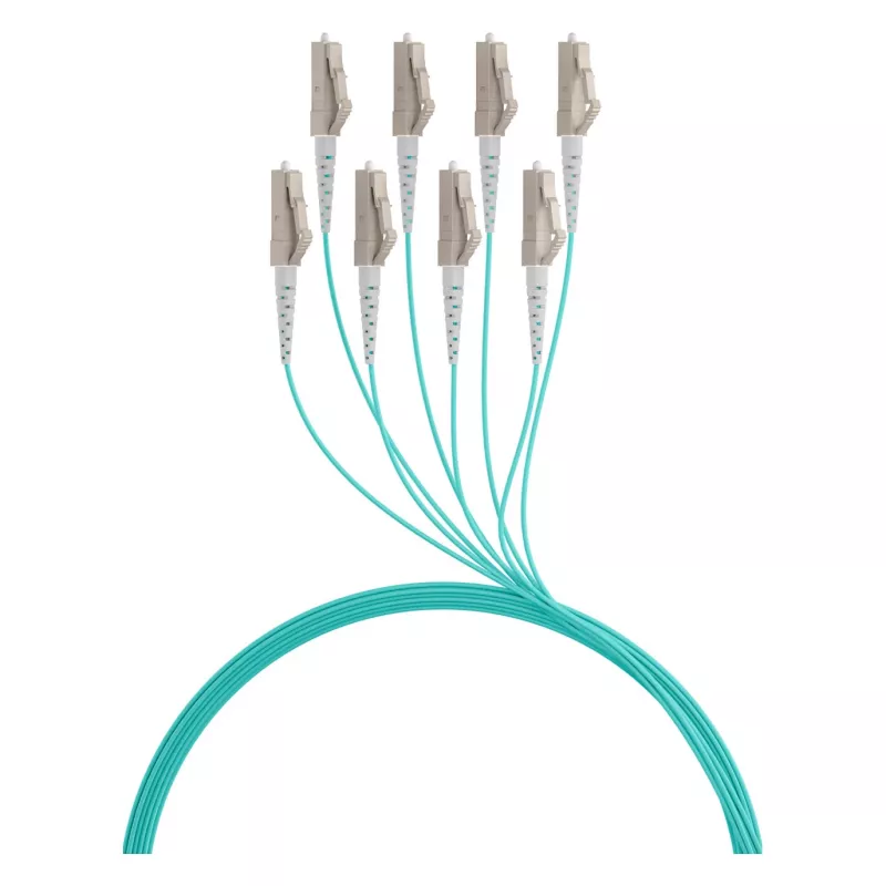 EFB Trunkkabel U-DQ(ZN)BH OM3 8G (1x8) LC-LC 160m Dca LSZH
