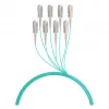 EFB Trunkkabel U-DQ(ZN)BH OM3 8G (1x8) SC-SC 110m Dca LSZH