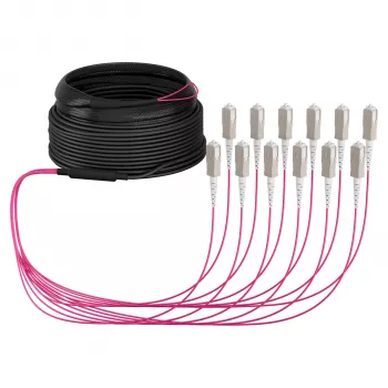 EFB Trunk Kabel U-DQ(ZN)BH OM4 12G (1x12) SC-SC 40m Dca LSZH