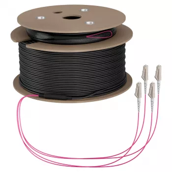 EFB Trunkkabel U-DQ(ZN)BH OM4 4G (1x4) LC-LC 100m Dca LSZH