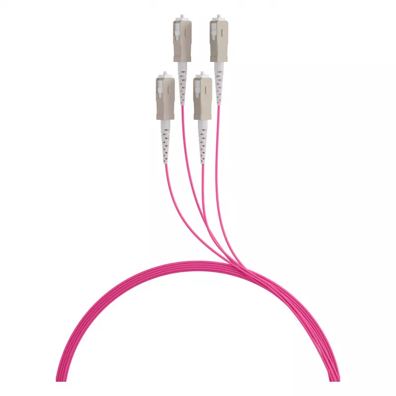 EFB Trunk Kabel U-DQ(ZN)BH OM4 4G (1x4) SC-SC 40m Dca LSZH