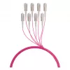 EFB Trunk Kabel U-DQ(ZN)BH OM4 8G (1x8) SC-SC 70m Dca LSZH