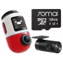 Dashcam 70mai X800 Omni 4K/GPS/WiFi Dual Rot + Karte SD 70mai 128GB
