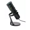 Deltaco Gaming RGB Streaming-Mikrofon schwarz