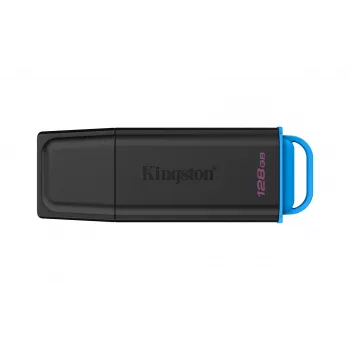 Kingston Technology DataTraveler 128GB Tragbarer USB 3.2 Gen 1 Exodia Schwarz/Blau