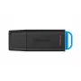 Kingston Technology DataTraveler 128GB Tragbarer USB 3.2 Gen 1 Exodia Schwarz/Blau
