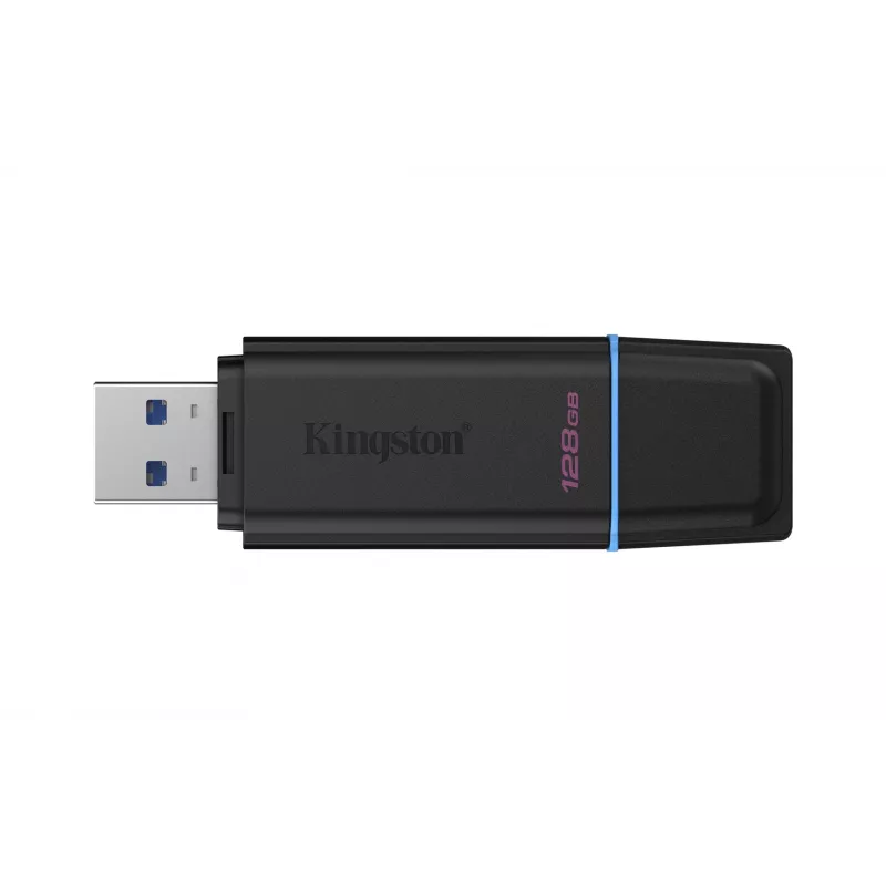 Kingston Technology DataTraveler 128GB Tragbarer USB 3.2 Gen 1 Exodia Schwarz/Blau